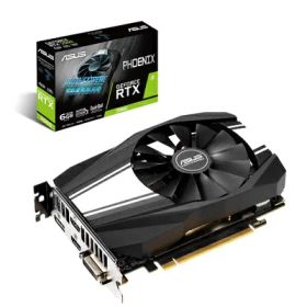【中古】 ASUS GeForce RTX 2060 6GB フェニックスファンエディション VR Ready HDMI DP DVI グラフィックスカード (Ph-RTX2060-6G) (更新)
