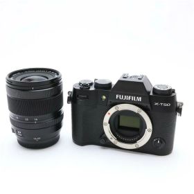 【中古】 《美品》 FUJIFILM X-T50 XF16-50mmレンズキット ブラック 【別売フィルター付！】 [ デジタルカメラ ]