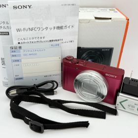 【極上美品】SONY Cyber-shot DSC-WX500 レッド ソニー サイバーショット コンパクトデジタルカメラ