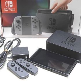 ※動作確認済み Nintendo SWITCH HAC-001 本体 ジョイコン 等セット ◇ グレー 任天堂 スウィッチ ゲーム機 Joy-Con ▼8A