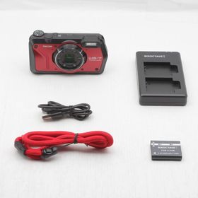 リコー(RICOH)のRICOH リコー WG-7 レッド(コンパクトデジタルカメラ)