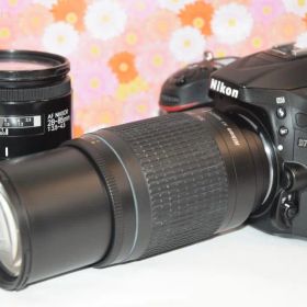 美品❤ニコン Nikon D7100❤スマホ転送❤ダブルレンズ❤本格一眼❤高性能