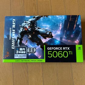 【新品】3年保証 玄人志向 GALAKURO RTX 5060 Ti 16GB