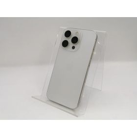 【中古】Apple 国内版 【SIMフリー】 iPhone 15 Pro 256GB ホワイトチタニウム MTUD3J/A【池袋東口】保証期間1ヶ月【ランクC】