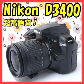❤Nikon D3400❤超高画質❤Bluetoothでシェア出来る！❤美品❤
