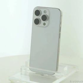 ソフマップ 〔中古品〕 iPhone15 Pro 256GB ホワイトチタニウム MTUD3J／A SIMフリー【295】
