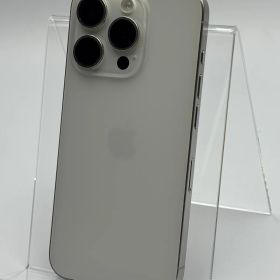 【訳あり中古D】iPhone 15 Pro 512GB ホワイトチタニウム バッテリー【89%】 【ネットワーク利用制限△】