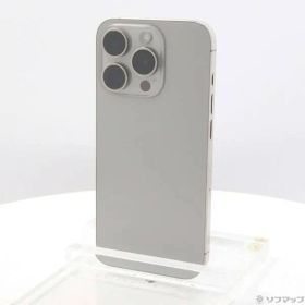 ソフマップ 〔中古品〕 iPhone15 Pro 128GB ナチュラルチタニウム MTU93J／A SIMフリー【352】
