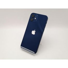 【中古】Apple au 【SIMロック解除済み】 iPhone 12 64GB ブルー MGHR3J/A【三宮センター】保証期間１ヶ月【ランクC】