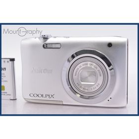 ニコン Nikon COOLPIX A100 5x バッテリー付属 ★完動★同梱無料 #am2443(コンパクトデジタルカメラ)