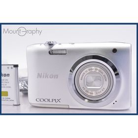 ニコン Nikon COOLPIX A100 5x バッテリー付属 ★完動★同梱可 #mj6421(コンパクトデジタルカメラ)