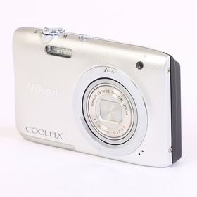 ニコン(Nikon)の【中古】(ニコン) Nikon COOLPIX A100 シルバー(コンパクトデジタルカメラ)