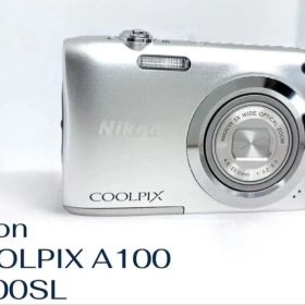 Nikon ニコン COOLPIX クールピクス A100 シルバー デジカメ