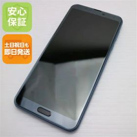 【中古】美品 SHV46 クラッシィーブルー スマホ 白ロム 中古スマホ 本体 土日祝発送OK
