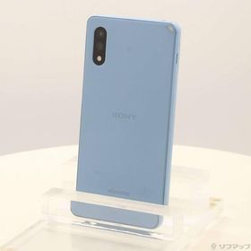 〔中古〕SONY(ソニー) Xperia Ace II 64GB ブルー SO-41B docomoロック解除SIMフリー〔368-ud〕