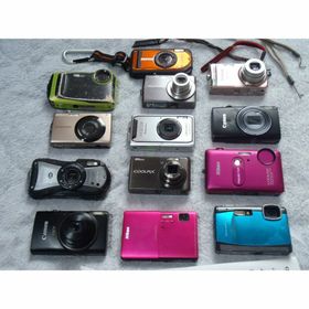 キヤノン(Canon)の⭕ばら売り可能♥️スマホ転送❤️IXY650等♥️12台セット★今はバッテリー付(コンパクトデジタルカメラ)