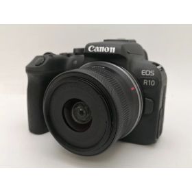 【中古】Canon EOS R10 RF-S18-45 IS STM レンズキット【新宿2】保証期間1ヶ月【ランクA】