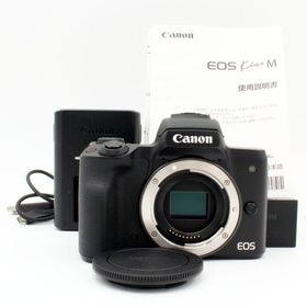 キヤノン(Canon)の【新品級】CANON EOS Kiss M ボディ ブラック#8238(ミラーレス一眼)