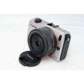 新品級 ★ Canon EOS M レンズキット シルバー EF-M22mm(ミラーレス一眼)