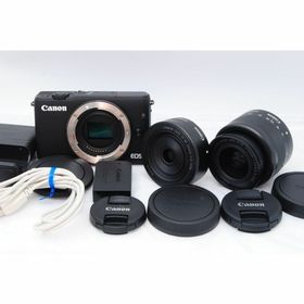 新品級 ★ Canon EOS M10 ダブルレンズキット(ミラーレス一眼)