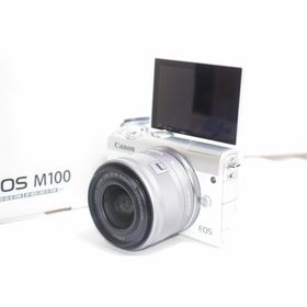キヤノン(Canon)の❤️人気ホワイト❤️Wi-Fi &自撮り❤️Canon EOS M100(ミラーレス一眼)