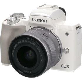 キヤノン(Canon)のＥＯＳ ＫＩＳＳ Ｍ １５－４５ＫＩＴ(コンパクトデジタルカメラ)