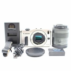 キヤノン(Canon)の■良品■ CANON EOS M レンズキット ミラーレス一眼カメラ(ミラーレス一眼)