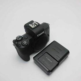 【中古】Canon ミラーレス一眼カメラ EOS Kiss M ボディー ブラック EOSKISSMBK-BODY(ミラーレス一眼)
