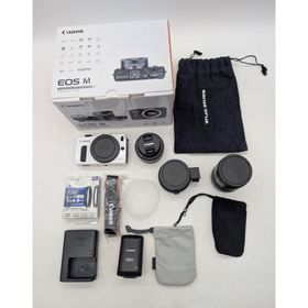 キヤノン(Canon)のCanon EOS M EF-M 18-55mm IS STM 22 (ミラーレス一眼)