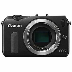 【中古】Canon ミラーレス一眼カメラ EOS M ボディ ブラック EOSMBK-BODY(ミラーレス一眼)
