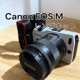 Canon ミラーレス一眼カメラ EOS M レンズキット 初代 ホワイト(ミラーレス一眼)