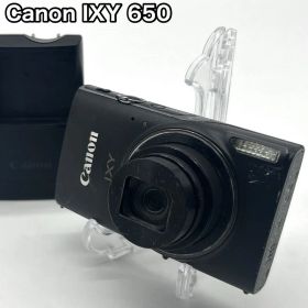 Canon キャノン IXY 650 ブラック デジカメ コンデジ イクシー