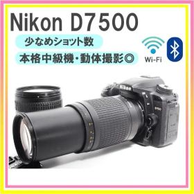 【美品】Nikon D7500✨Wi-Fi&4K動画 一眼レフカメラ スマホ転送