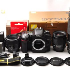 ❤️極美品❤️ニコン D7500 単焦点＆標準＆超望遠トリプルレンズセット❤️