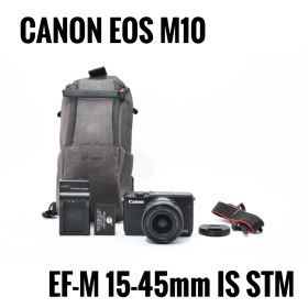 【美品】キヤノン Canon EOS M10 EF-M 15-45mm IS STM