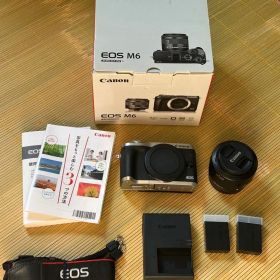 Canon EOS M6 デジタル一眼レフ 本体と付属品