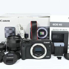 【超美品】 キヤノン Canon EOS M3 ダブルレンズキット