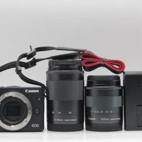 ★良品★キャノン CANON EOS M3 ダブルズームキット ミラーレス一眼 #6586@c RO3511