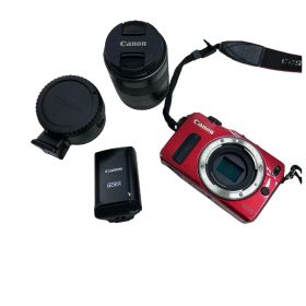 186000 現状品 canon キャノン ミラーレス一眼 EOS M DS126391 ブラック