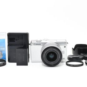 ★キヤノン Canon EOS M100 + EF-M 15-45mm F3.5-6.3 IS STM レンズセット★ T30＃4853