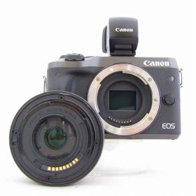 【中古】(キヤノン) Canon EOS M6+EF-M15-45 IS STM+EVF-DC1