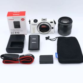 Canon キヤノン EOS M2 EF-M18-55 IS STM レンズキット(ホワイト) EF-M18-55mm F3.5-5.6 IS STM 付属 #251112_101082100311