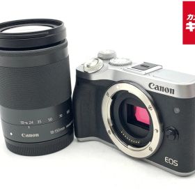 【中古】 【並品】 キヤノン EOS M6 EF-M18-150 IS STM レンズEVFキット シルバー