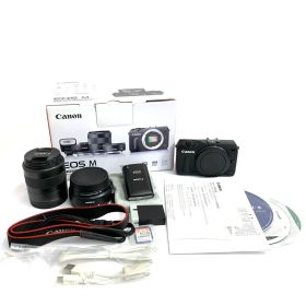 Canon キャノン 一眼レフカメラ/EOSM EF-M18-55ISSTM/EF-M22SM ブラック ユニセックス / 240001159309
