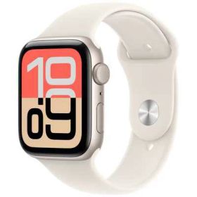 【新品未開封】Apple Watch SE 3 GPSモデル 44mm MEHJ4J/A [スターライトスポーツバンド M/L]【日曜日以外即日発送】【送料無料】