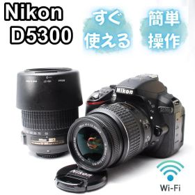 Nikon D5300❤️Wレンズキット❤️ニコン一眼レフカメラ Wi-Fi機能