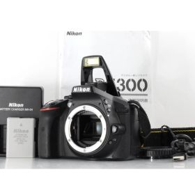 【ニコン】撮影数僅か5,089回 Nikon D5300 デジタル一眼レフカメラ 高性能Wi-Fi対応モデル #K067a