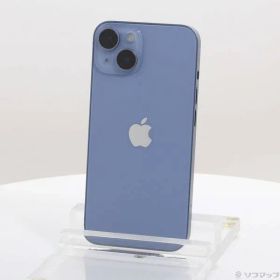 ソフマップ 〔中古品〕 iPhone14 128GB ブルー MPVJ3J／A SIMフリー【371】