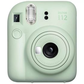 【新品・送料無料】富士フイルム FUJIFILM チェキ インスタントカメラ instax mini 12 ミントグリーン 4547410489132