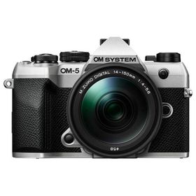 オーエムシステム カメラ ミラーレス一眼カメラ OM-5 Mark II 14-150mm II レンズキット シルバー OM SYSTEM